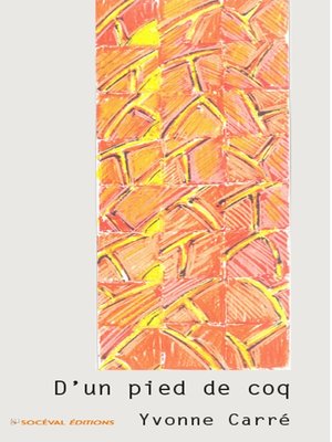 cover image of D'un pied de coq--billets, tome 1